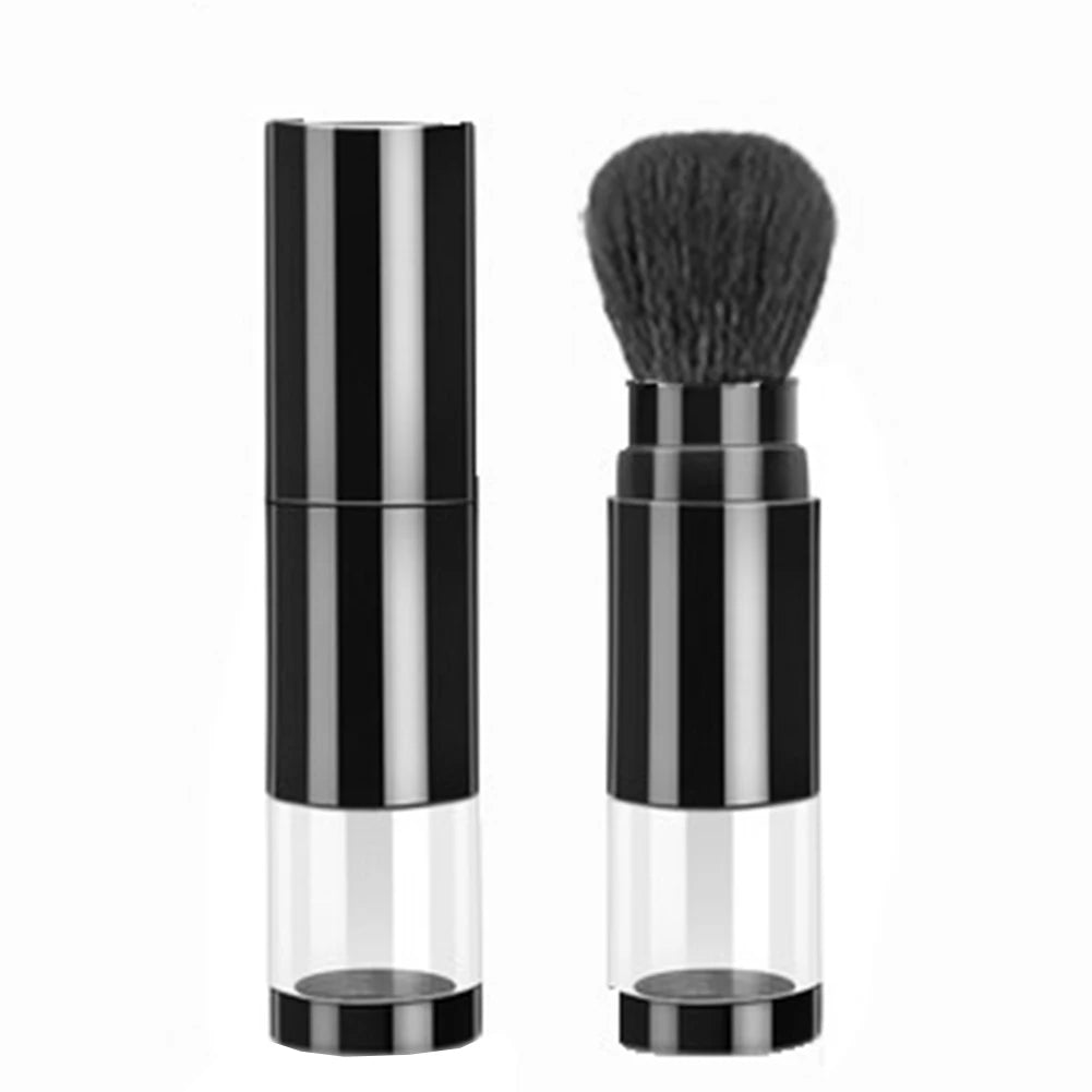 Brochas de maquillaje para cara, base cosmética en polvo, colorete, brocha de maquillaje, brochas de almacenamiento de polvos cosméticos de viaje portátiles, herramienta de belleza