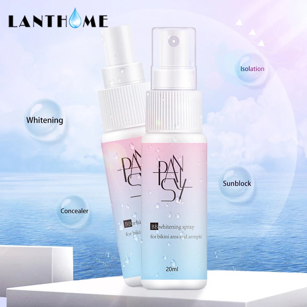 Spray Blanqueador Facial Iluminador Hidratante BB Cream Base de maquillaje facial